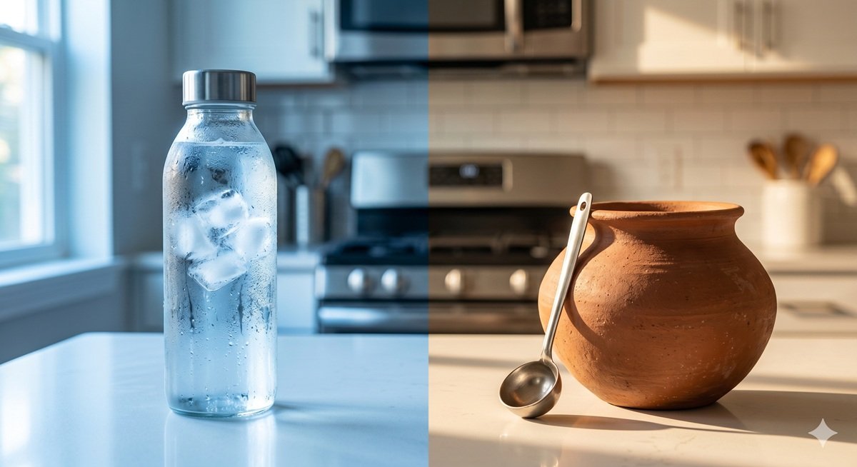 Fridge Water vs Clay Pot Water